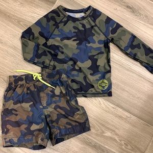 Baby Gap Toddler Swimsuit Set 18/24m